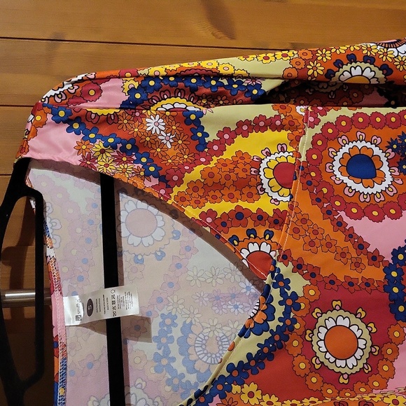 Halloween 🎃 Hippy Chick Costume Flower Power 60's 70's Small NWOT - Picture 7 of 10